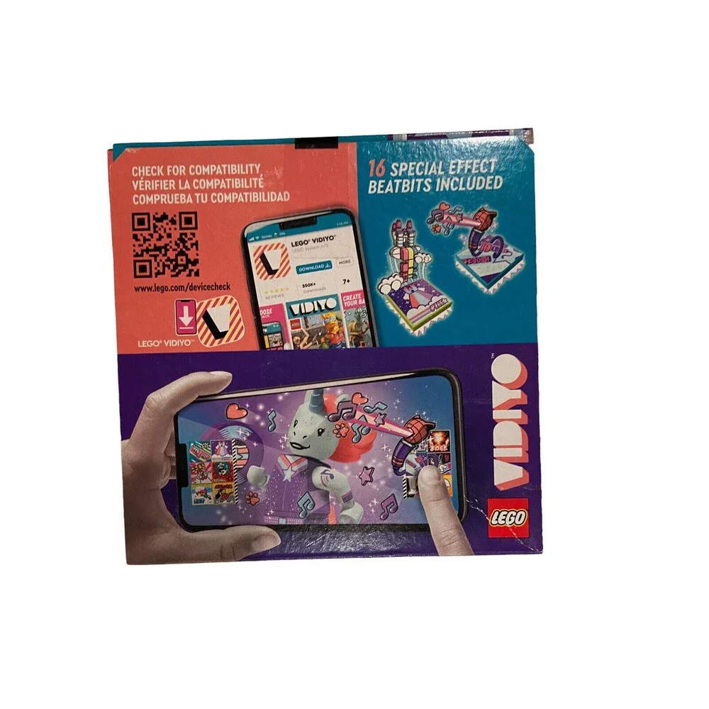 LEGO VIDIYO Unicorn DJ BeatBox 43106 Music Video Maker‎ 84 Pieces New Retired